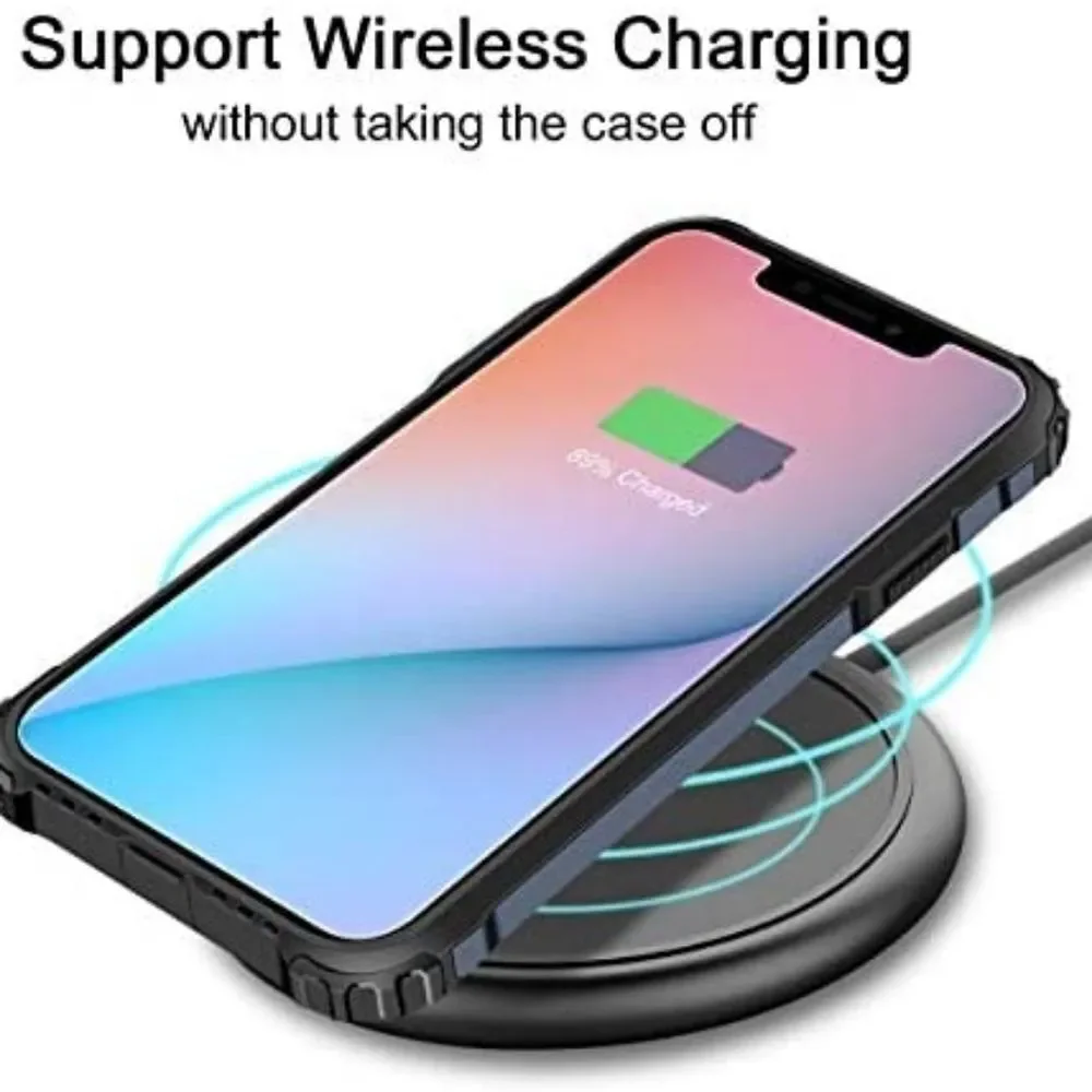 iPhone 11 Pro Case, Rugged Heavy Duty Armor Hybrid Dual Layer Slim Fit